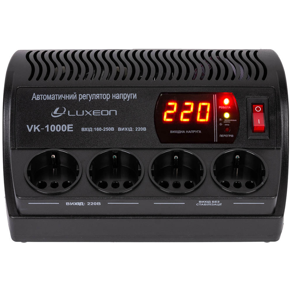 Стабилизатор напряжения LUXEON VK-1000E