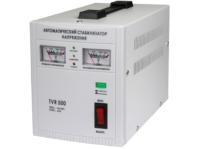

Стабилизатор напряжения FORTE TVR-500VA (22648), TVR-500VA
