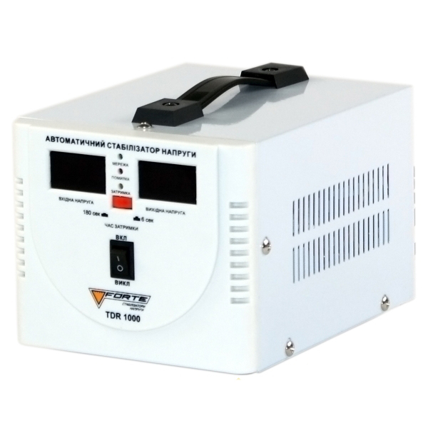 

Стабилизатор напряжения FORTE TDR-1000VA (22649), TDR-1000VA