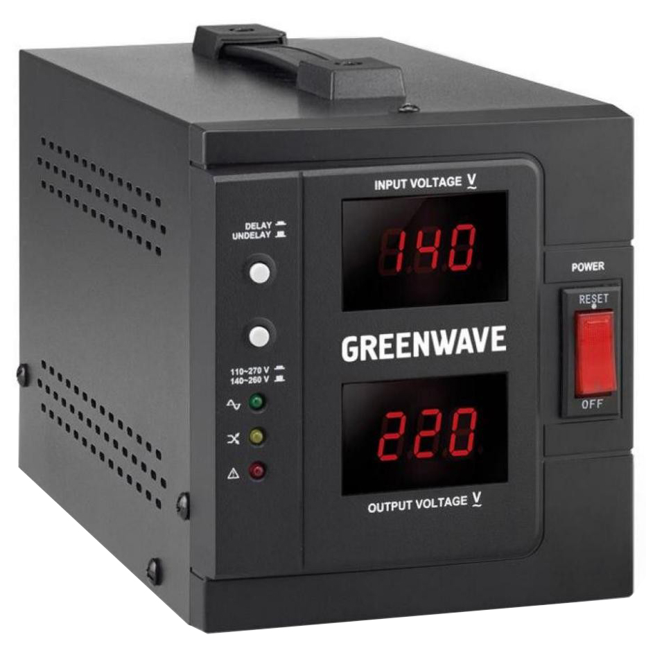 

Стабилизатор напряжения Greenwave Aegis 1000 Digital (R0013652), Aegis 1000 Digital