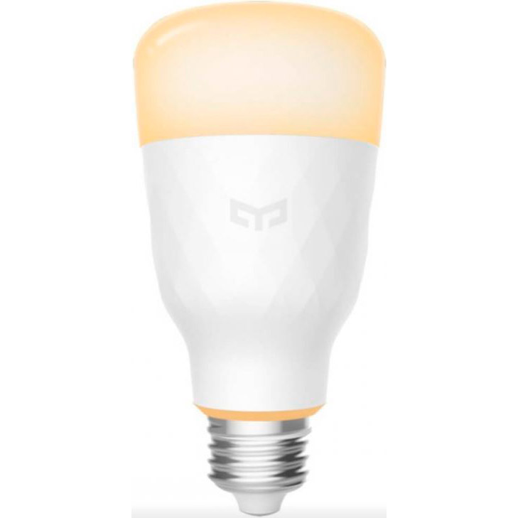 Смарт-лампочка YEELIGHT Smart LED Bulb 1S (Dimmable) E27 (YLDP153EU) Додатково Amazon Alexa/Apple Home Kit/Google Home, зміна кольору освітлення, зміни світлової температури, цоколь E27