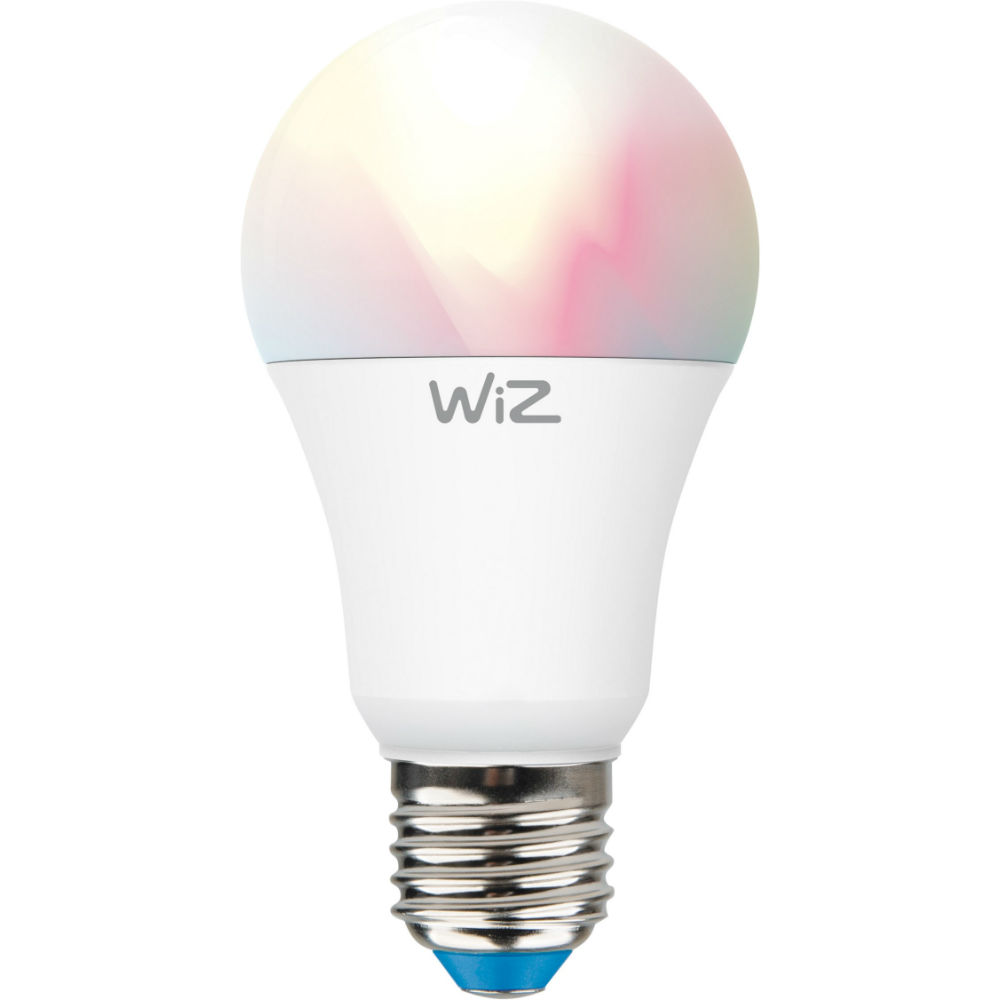 

Умная лампочка WIZ Smart LED WiFi A60 E27 WiZ60 TR F Color & White (WZE20026081), SMART LED WiFi A60 E27 WiZ60 TR F Color & White