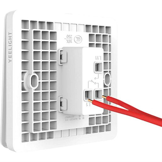 Розумний вимикач YEELIGHT Flex Switch 16A White YLKG13YL (YLKG131CN) Додатково працює у двох режимах: без мережі, як стандартний вимикач