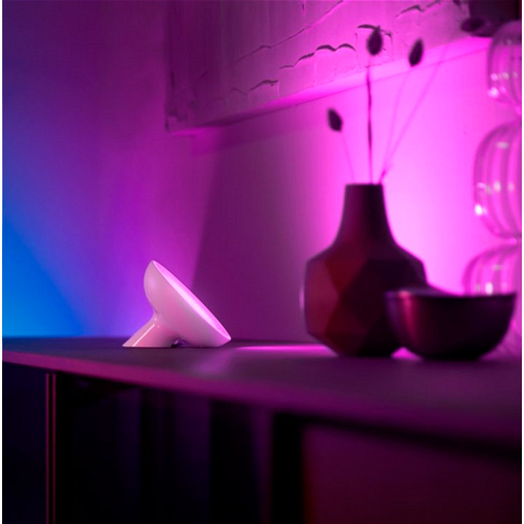 Настільна лампа Philips Hue Bloom 2000K-6500K Color BT, DIM White (929002375901) Додатково режим смены цветов, эффект рассеянного света, диммирование, цветовая температура: 2000 - 6500 К, световой поток: 500 Лм