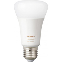 Умная лампа Philips Hue Single Bulb E27 9W (60Вт) 2000K-6500K Color Bluetooth димируемая (929002216824)