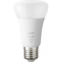 Розумна лампа Philips Hue Single Bulb E27 9W (60Вт) 2700K White Bluetooth димована (929001821618)