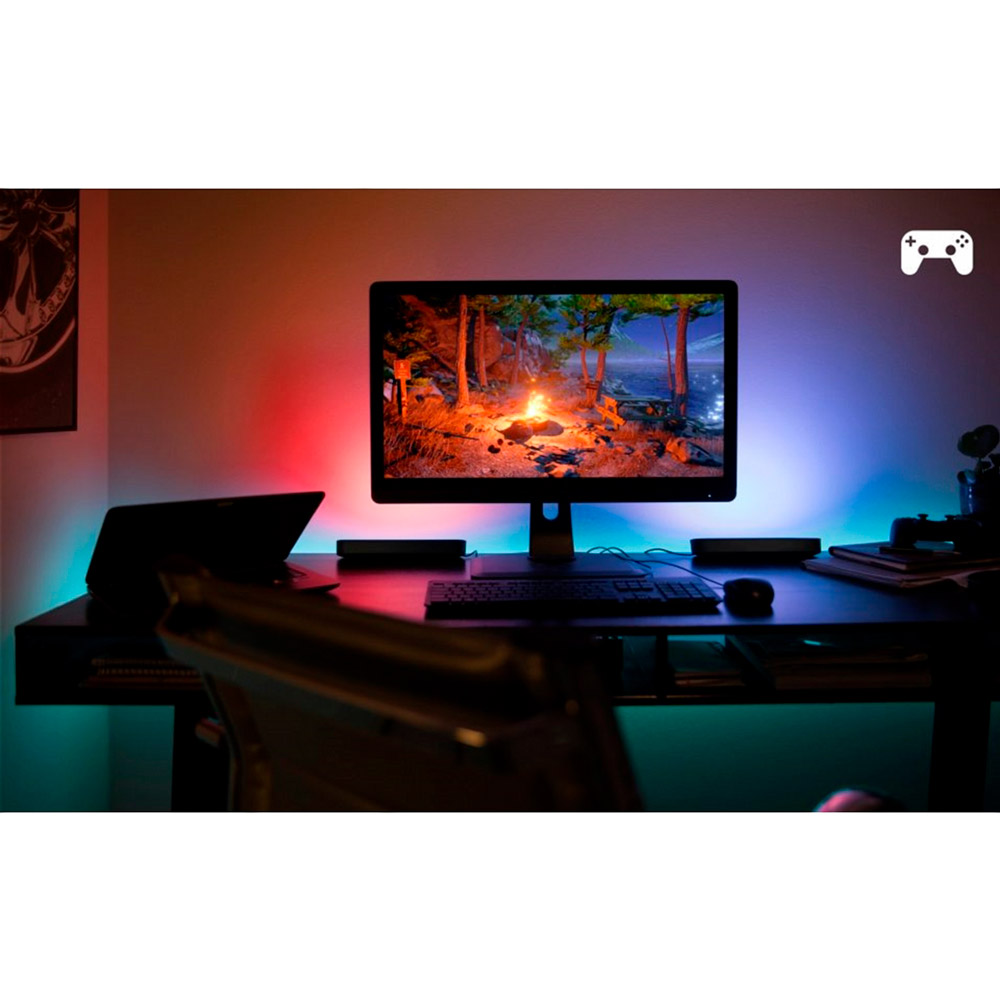 Фото Панель освещения Philips Hue Play Color 2 шт + БП (915005939101)