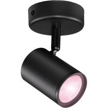 Розумний світильник WIZ IMAGEO Spots накладний точковий 5W 2200-6500K RGB Wi-Fi Black (929002659001)