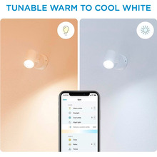 Розумний світильник WIZ IMAGEO Spots накладний точковий 5W 2200-6500K RGB Wi-Fi White (929002658701)
