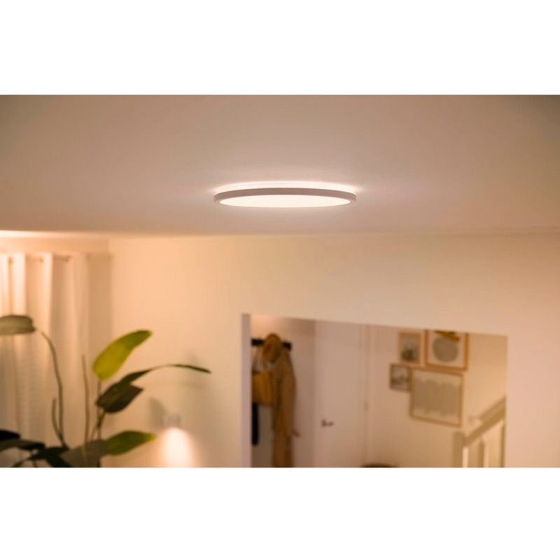 Розумний світильник WIZ SuperSlim Ceiling стельовий 16W 2700-6500K Wi-Fi White (929002685101) Тип світильник