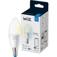 Розумна світлодіодна лампа WIZ E14 40W 400Lm C37 2700-6500K Wi-Fi (929002448702)
