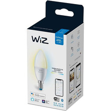 Розумна світлодіодна лампа WIZ E14 40W 400Lm C37 2700-6500K Wi-Fi (929002448702)