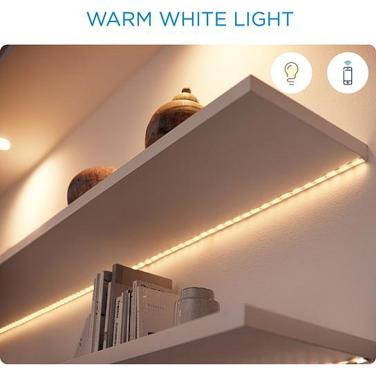Зображення Розумна світлодіодна стрічка WIZ LED Strip 1600Lm 2700-6500K RGB 2 м Wi-Fi (929002524801)