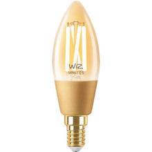 Умная светодиодная лампа WIZ WiFi E14 4.9W 25W 370Lm C35 2000-5000K Wi-Fi (929003017701)