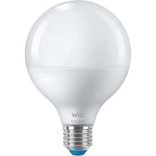 Умная светодиодная лампа WIZ E27 11W 75W 1055Lm G95 2200-6500 RGB Wi-Fi (929002383902)