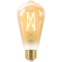 Умная светодиодная лампа WIZ E27 7W 50W 640Lm ST64 2000-5000K Wi-Fi (929003018701)