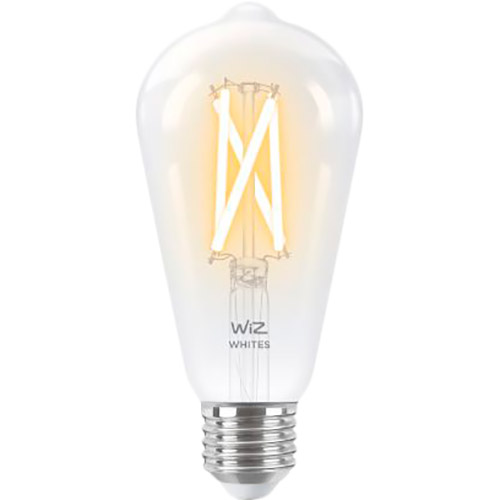 Умная светодиодная лампа WIZ E27 7W 60W 806Lm ST64 2700-6500K Wi-Fi (929003018601)