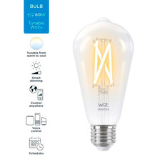 Умная светодиодная лампа WIZ E27 7W 60W 806Lm ST64 2700-6500K Wi-Fi (929003018601)
