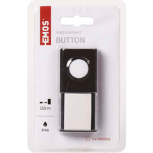 Кнопка для дверного звонка EMOSP5727T Black