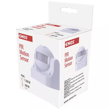 Датчик руху EMOS G1120 PIR 1200W White (G1120)