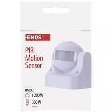 Датчик руху EMOS G1120 PIR 1200W White (G1120)