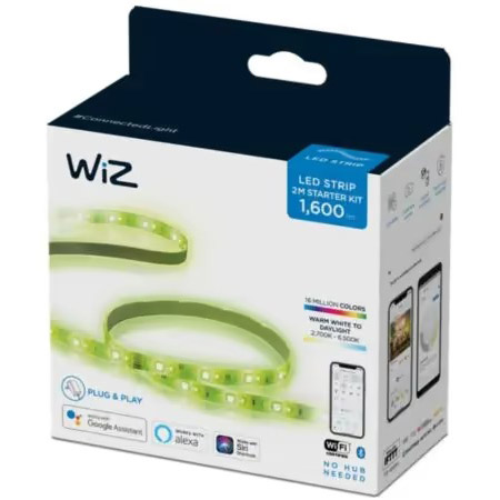 Світлодіодна стрічка WIZ Strip Colors &Tunable Whites Starter Kit 2m (9290025248) Тип LED-стрічка