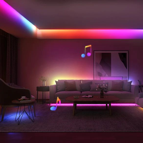 Фото 4 Умная светодиодная лента GOVEE H618С RGBIC Basic Wi-Fi + Bluetooth LED Strip (H618C3D1)
