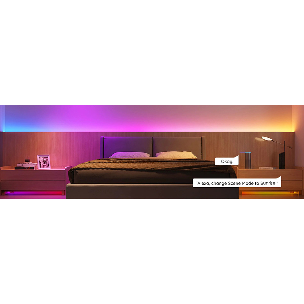 Зображення Розумна світлодіодна стрічка GOVEE H619A RGBIC Basic Wi-Fi + Bluetooth LED Strip Light (H619A3D1)