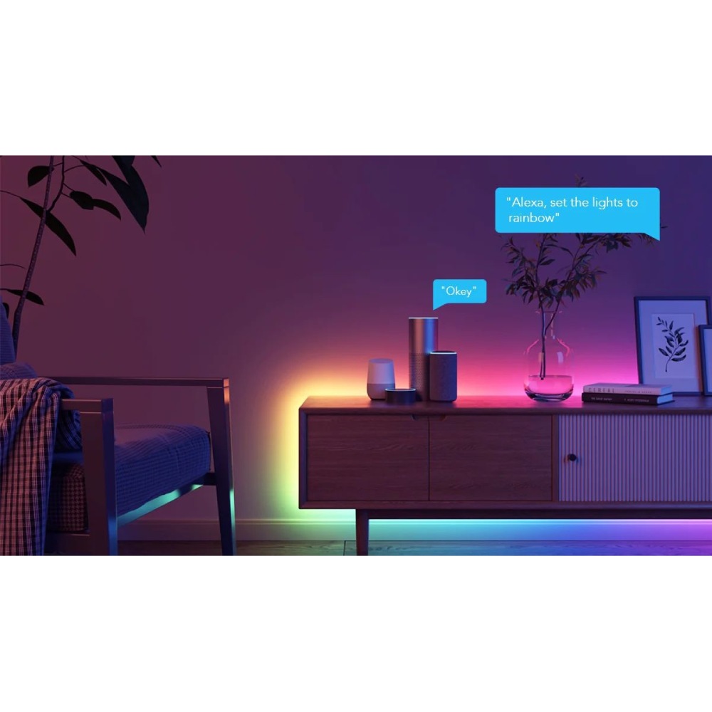 Огляд Розумна світлодіодна стрічка GOVEE H618A RGBIC Basic Wi-Fi + Bluetooth LED Strip (H618A3D1)