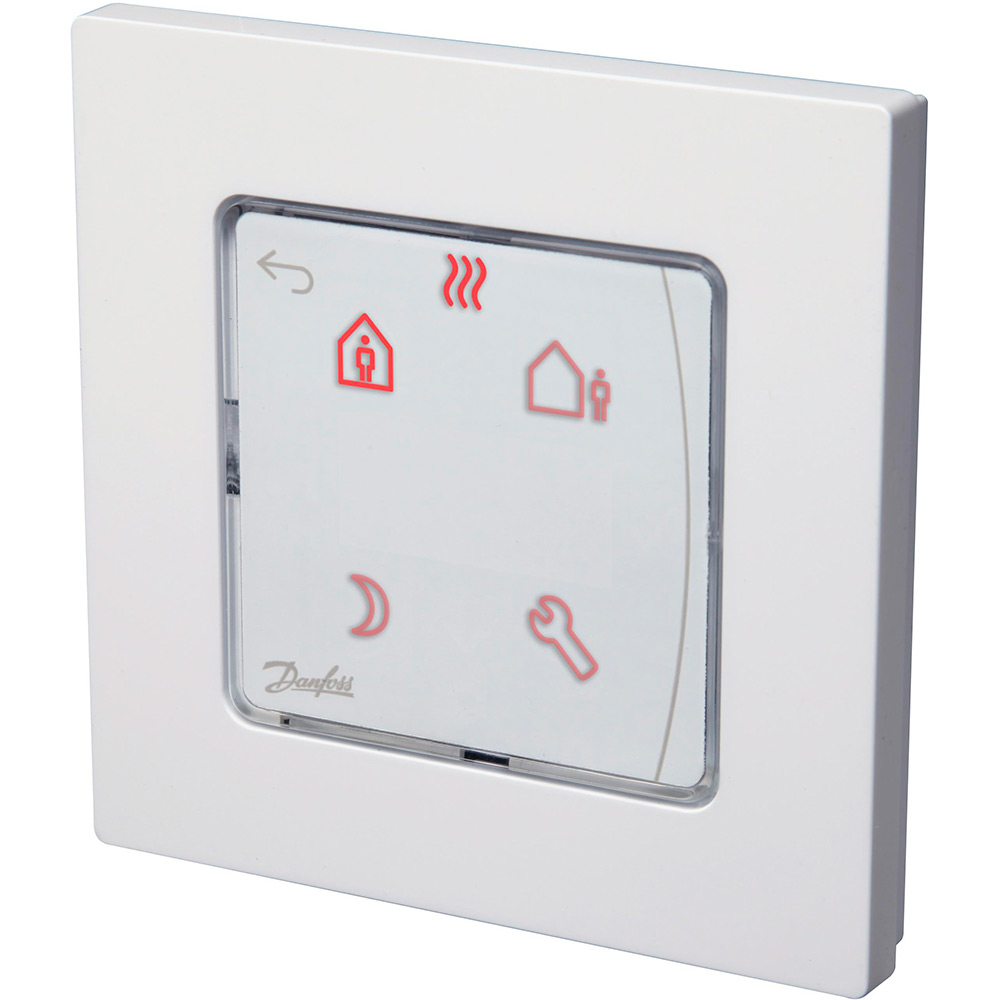Терморегулятор DANFOSS Icon Display White (088U1020)