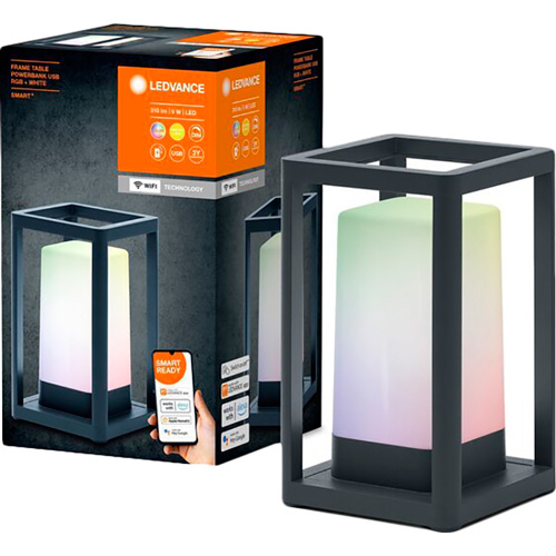 Умный светильник LEDVANCE SMART WIFI OUTDOOR TABLEFRAME POWERBANK RGBW Wi-Fi (4058075564466) Тип светильник