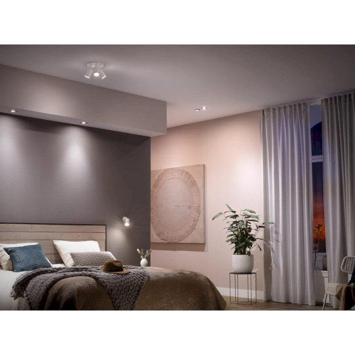 Внешний вид Умная лампа PHILIPS Hue GU10 5W Tunable white ZigBee (929001953309)