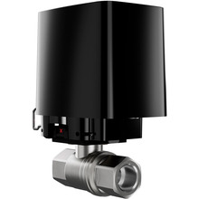 Розумний кульовий кран Ajax WaterStop 1/2" Jeweler бездротовий Black (000029711)