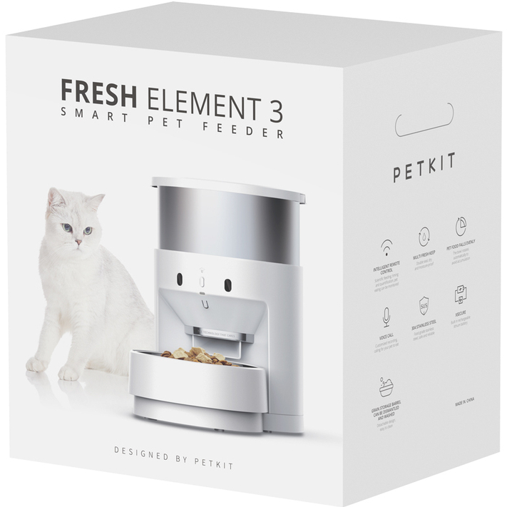 Внешний вид Кормушка для животных PETKIT Fresh Element 3-Smart Pet Feeder 3L (P560-3L)