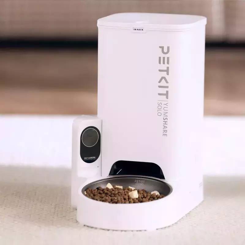 Внешний вид Смарт кормушка PETKIT Yumshare Solo With Camera Smart Pet Feeder 3л (P571)