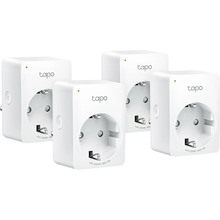 Розумна розетка TP-LINK Tapo P100 N300 BT 10A 4шт (TAPO-P100-4-PACK)