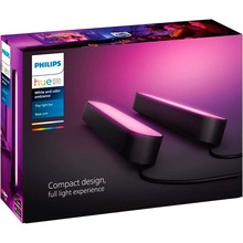 Світильник PHILIPS Hue Play RGB ZigBee 2шт Black (915005733901)