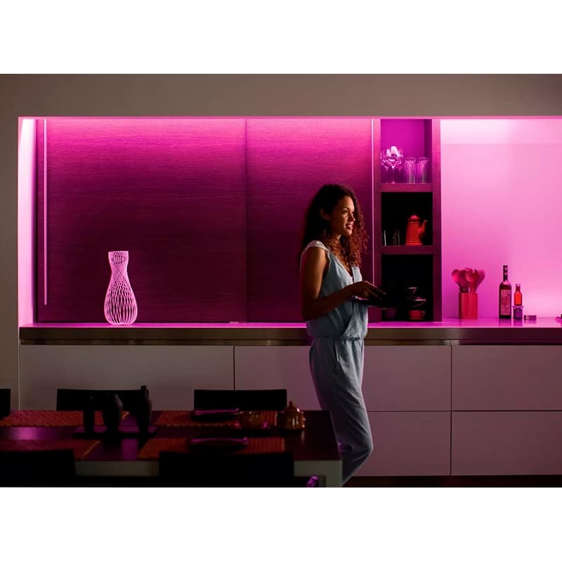 Зовнішній вигляд Розумна світлодіодна стрічка PHILIPS Hue Plus RGB ZigBee 1 м (929002269201)