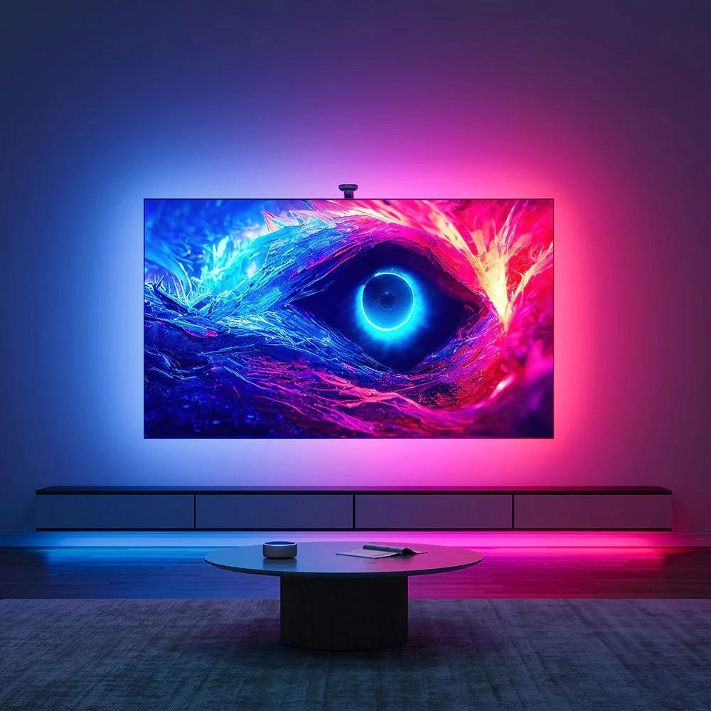 Зображення Набір адаптивного підсвічування GOVEE H605C Envisual TV Backlight T2 with Dual Cameras 75-85'' RGB Black (H605C312)