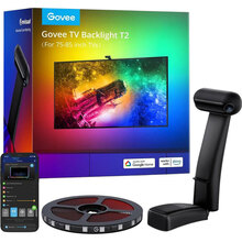 Набор адаптивной подсветки GOVEE H605C Envisual TV Backlight T2 with Dual Cameras 75-85'' RGB Black (H605C312)