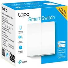 Умный выключатель TP-Link Tapo S220 868 MHz 250V 4A 2-клавишный (TAPO-S220)