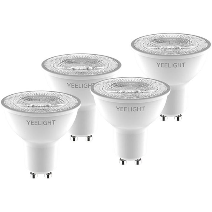 Набір розумних лампочок YEELIGHTGU10 Smart bulb 4-pack Dim (YLDP004)