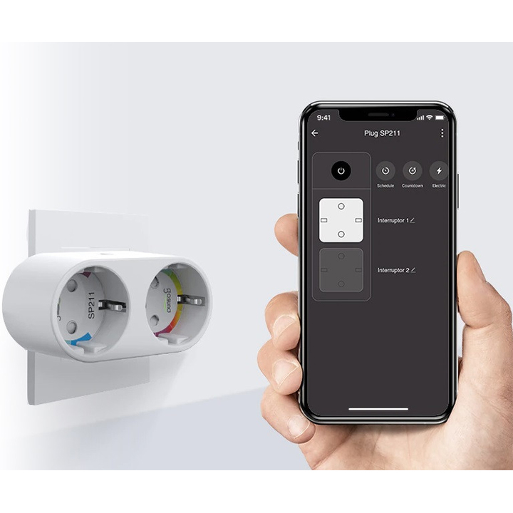 Умная розетка GOSUND WIFI Smart Plug 2in1 (SP211) Тип коммутируемая розетка