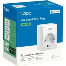 Умная розетка TP-LINK Tapo P100M N300 BT 10A