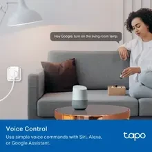 Умная розетка TP-LINK Tapo P100M N300 BT 10A