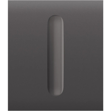 Кнопка центральна AJAX для димерного вимикача Dimmer 1-gang 2-way для LightSwitch Jeweler Grey (51274)