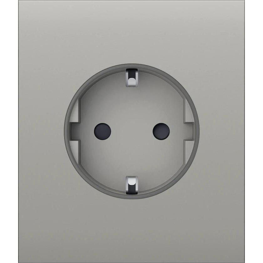 Центральная панель для встроенной розетки AJAX CenterCover for Outlet Basic Oyster (46704)