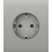 Центральная панель для встроенной розетки AJAX CenterCover for Outlet Basic Oyster (46704)