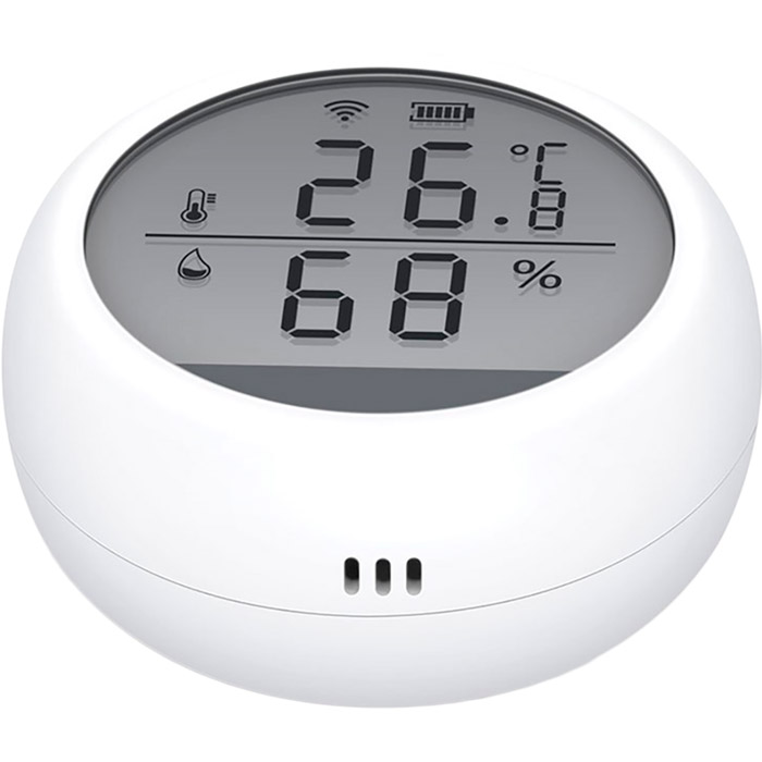 Датчик мікроклімату ACTION Tuya WSD400B White Тип управління смартфон
