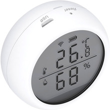 Датчик мікроклімату ACTION Tuya WSD400B White